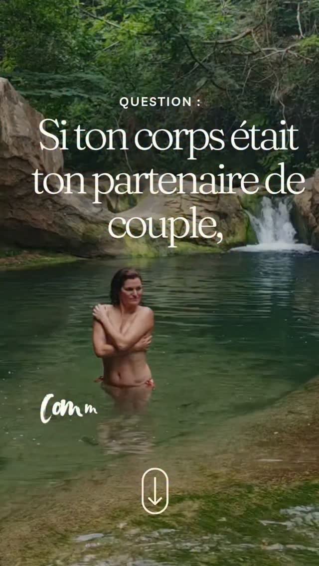 Voici une question intéressante à se poser ! 

Si j'étais en couple avec mon corps, se sentirait il écouté, considéré, nourri dans cette relation ? 

Ou alors se sentirait il seul, ignoré et se serait barré depuis longtemps de cette relation à sens unique où il donne chaque jour mais ne reçoit que des miettes, voire RIEN DU TOUT ?! 

Si mon corps était mon conjoint, se sentirait il heureux de la façon dont je lui parle, du temps que je lui accorde, des gestes d'affection que je lui porte ?

Aurait il confiance en moi ? 
Me verrait il comme une partenaire solide qui est là pour lui en toutes circonstances = UNE ALLIÉE ? 

Ou sentirait il qu'il a besoin de performer, de donner encore et encore pour satisfaire une boss capitaliste qui ne pense qu'à l'utiliser pour sa productivité ? 

Alors ton corps serait ravi et honoré de continuer cette relation avec toi ou il aurait demandé le divorce depuis longtemps ? 

Des pistes pour observer : 
Donnes tu assez d'eau à ton corps pour qu'il reste hydraté ? Manges tu assez ? Trop ? De qualité ?
Fais tu assez ou trop de sport ?
Vas tu faire pipi dès que ta vessie se manifeste ? Entends tu son 1er appel ? Ou doit elle attendre que tu aies fini ce que tu as à faire ?
Lui offres tu le mouvement et l'étirement dont il a besoin ?
Prends tu le temps de l'honorer, lui apporter amour et soutien ? Dans tes mots, dans tes gestes ?

Si tu as besoin d'aide pour te mettre profondément en contact avec ton corps, l'écouter et l'honorer à travers une pratique simple et magnifique, j'y consacre le module 2 de mon mini programme à mini prix. 
Pour le prix d'un resto (27€), tu reçois ce module ainsi que 3 autres. 
Lien dans ma bio ou commente oui à ce post. 

.
.
.
.
.
.
.
[Thérapie somatique, pratiques somatiques, 
Traumatismes stockés dans le corps, Régulation du système nerveux, Libération émotionnelle, tensions physiques, blocages,  Hypersensibilité, Puissance féminine, sororité, Épuisement, charge mentale, burn out, coaching féminin, patriarcat, féminisme, tantra, féminin sacré, développement personnel]
